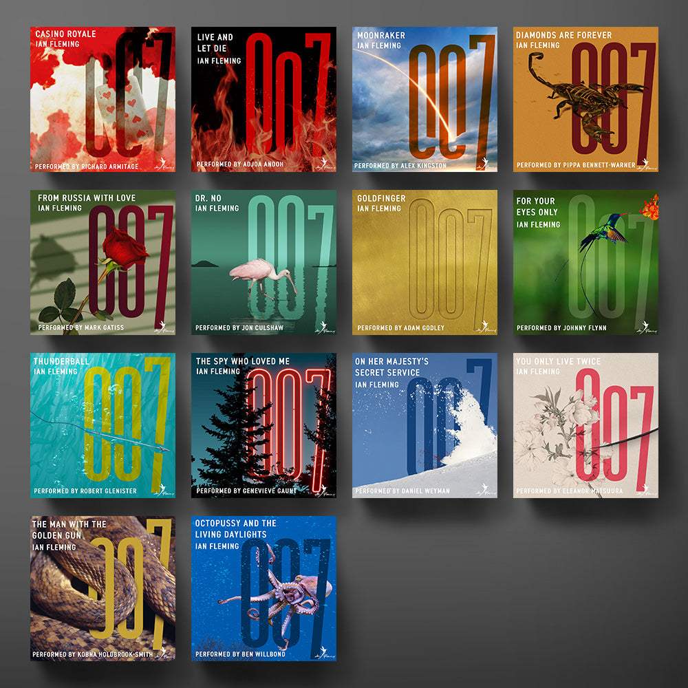The Complete James Bond Audiobook Collection - By Ian Fleming