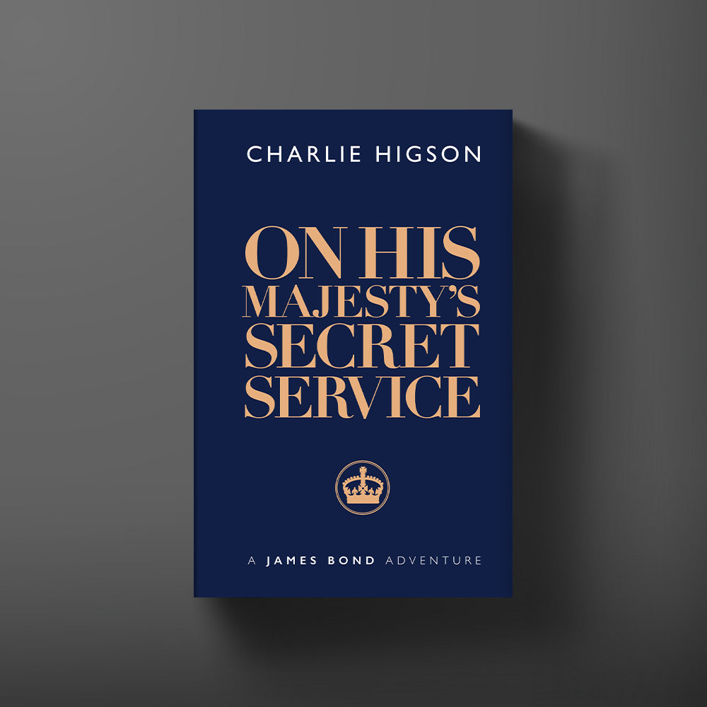 James Bond: On His Majesty’s Secret Service Hardback Book - By Charlie Higson