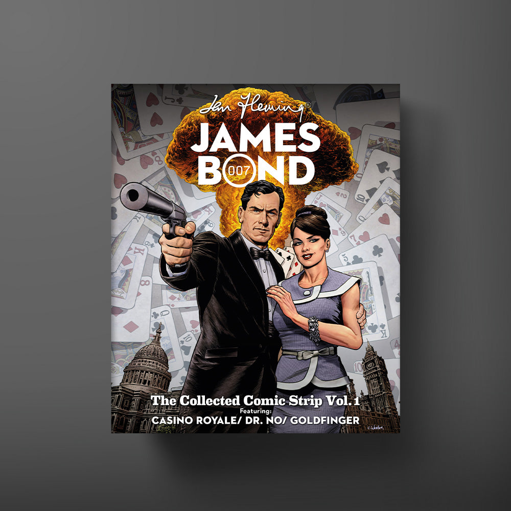James Bond Signature Comic Strip Collection Hardback Book (Pre-order)