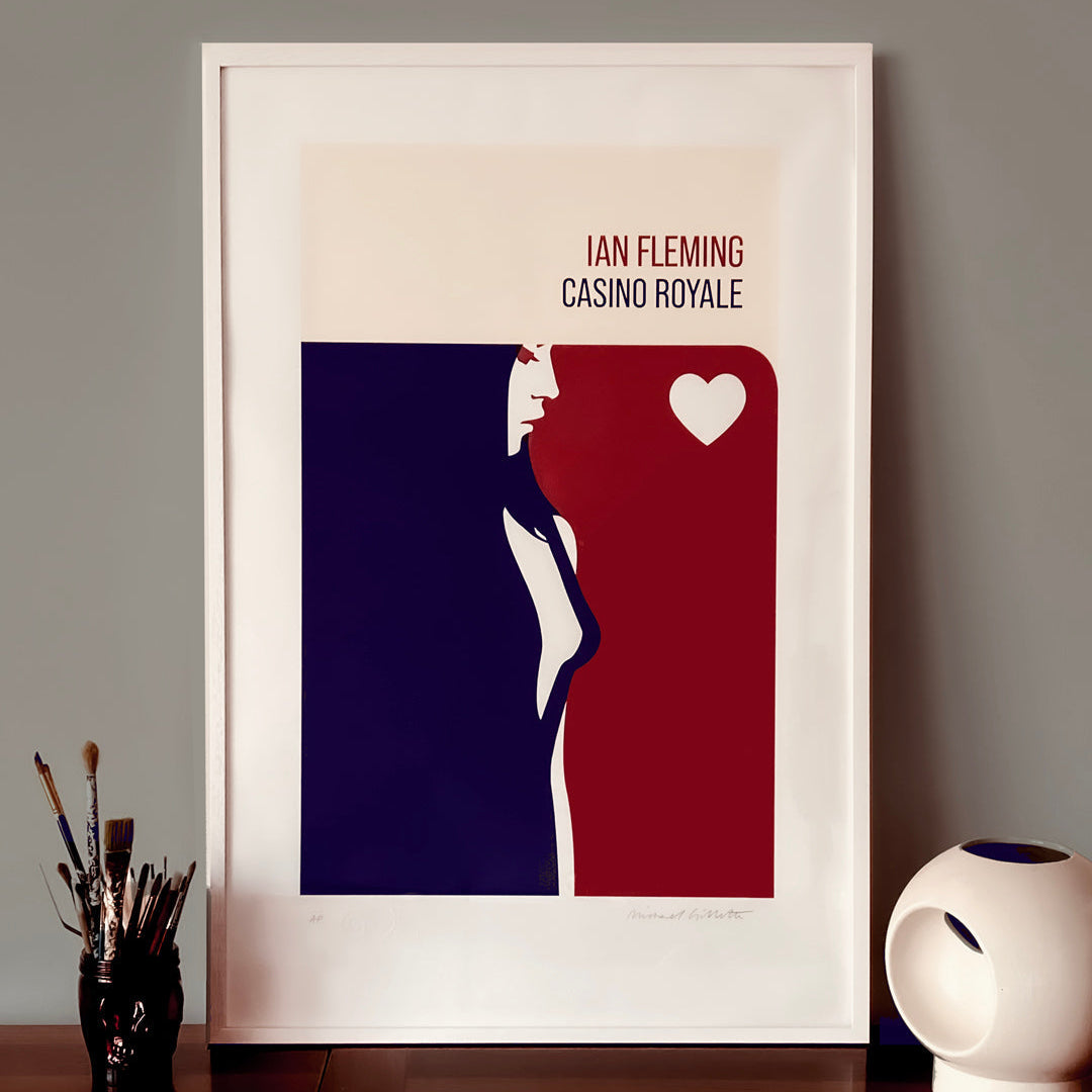 Best Official James Bond 007 Casino Royale Art Print Poster