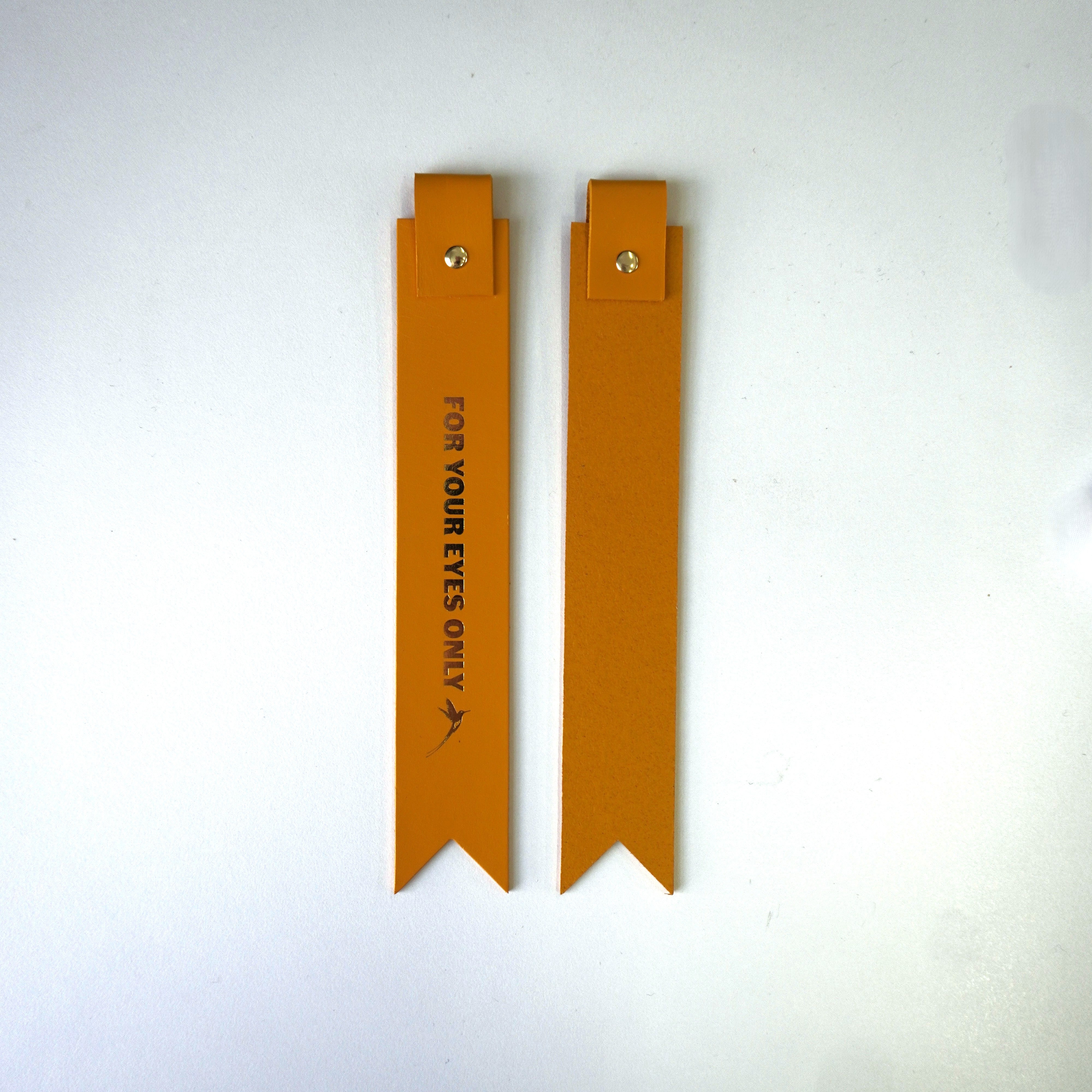 Ian Fleming Leather Bookmark - For Your Eyes Only Edition