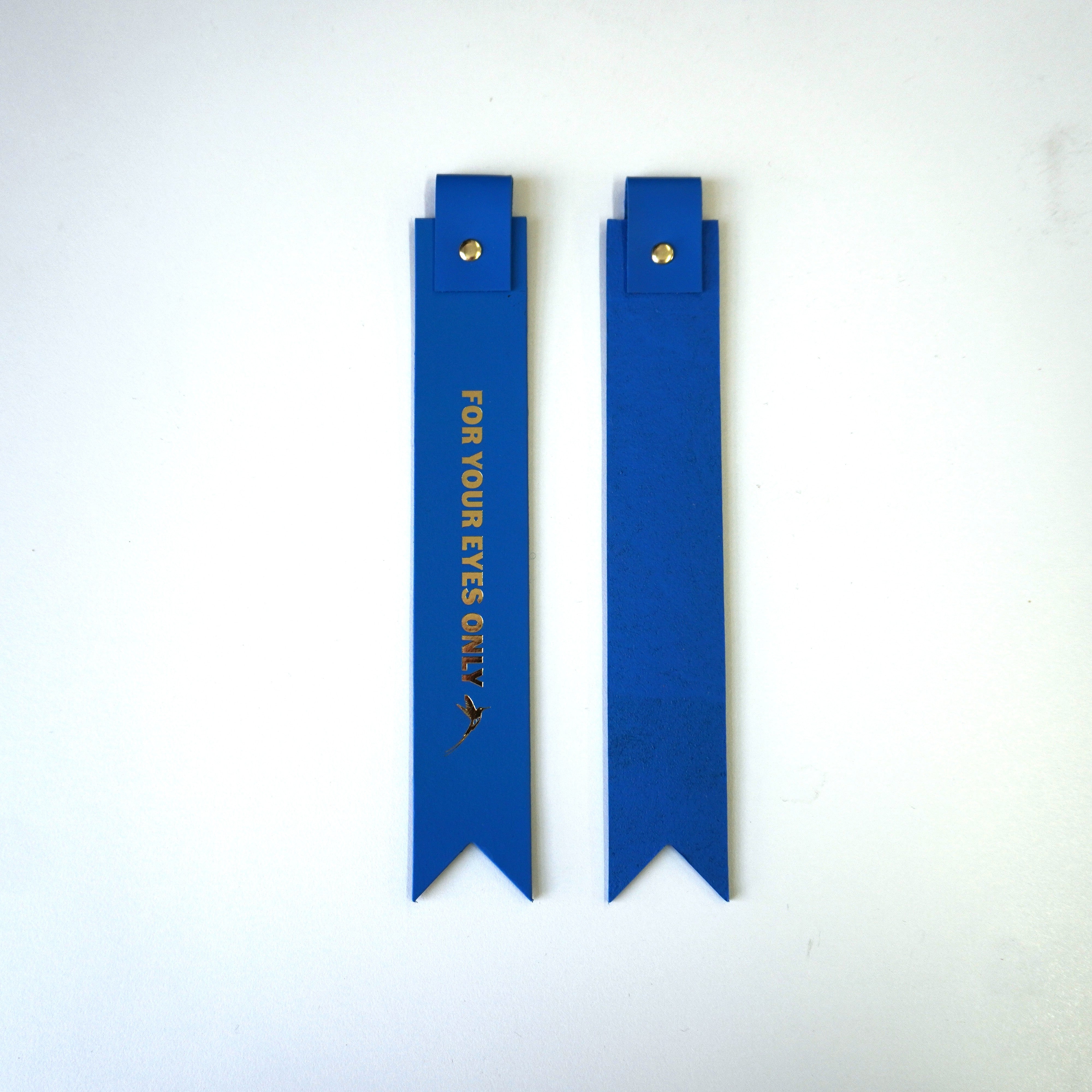 Ian Fleming Leather Bookmark - For Your Eyes Only Edition