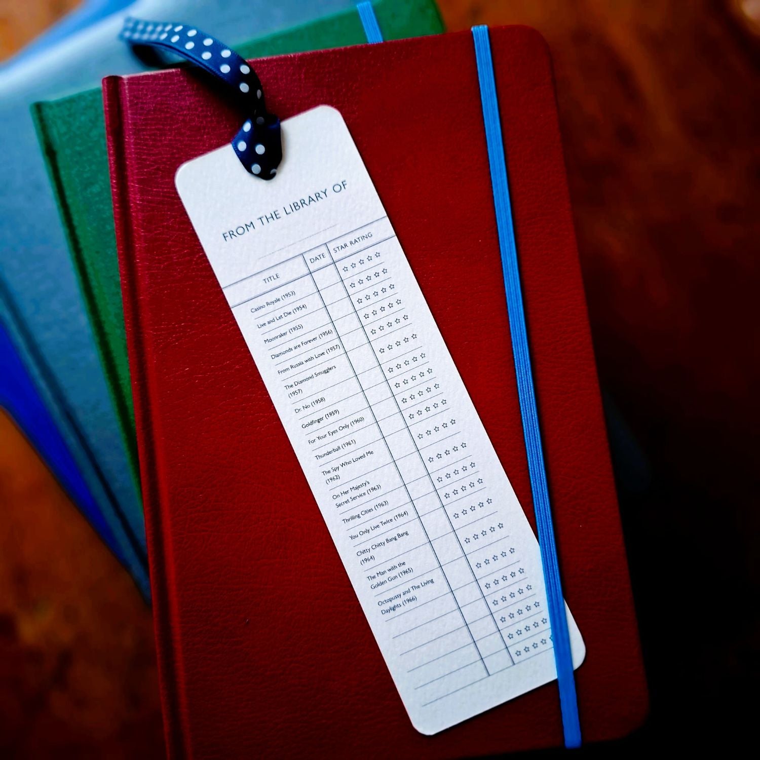 The Ian Fleming Library Bookmark