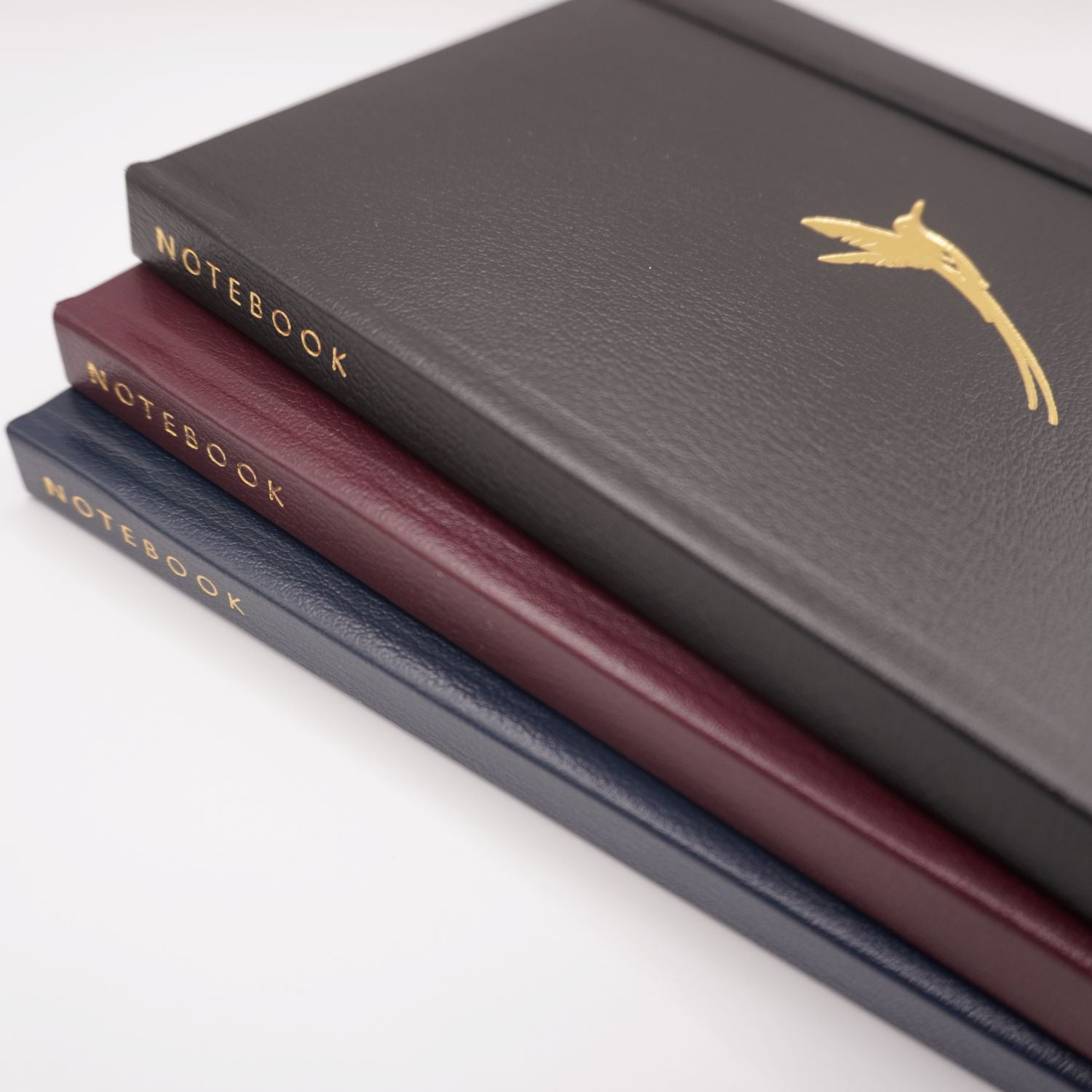 Ian Fleming Leather Bound Notebook - Hummingbird Edition