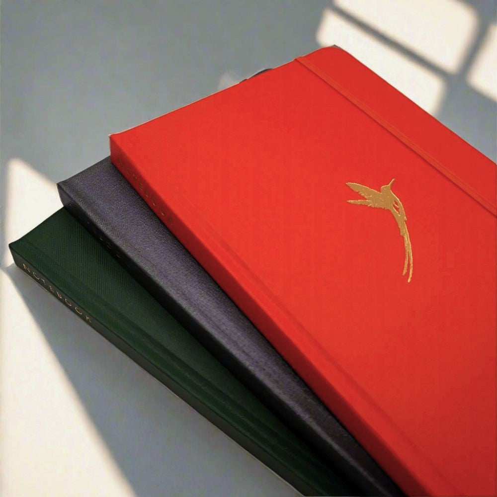 Ian Fleming Buckram Bound Notebook - Hummingbird Edition