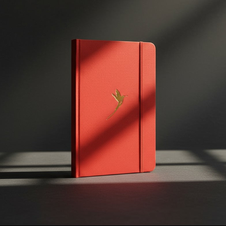 Ian Fleming Buckram Bound Notebook - Hummingbird Edition