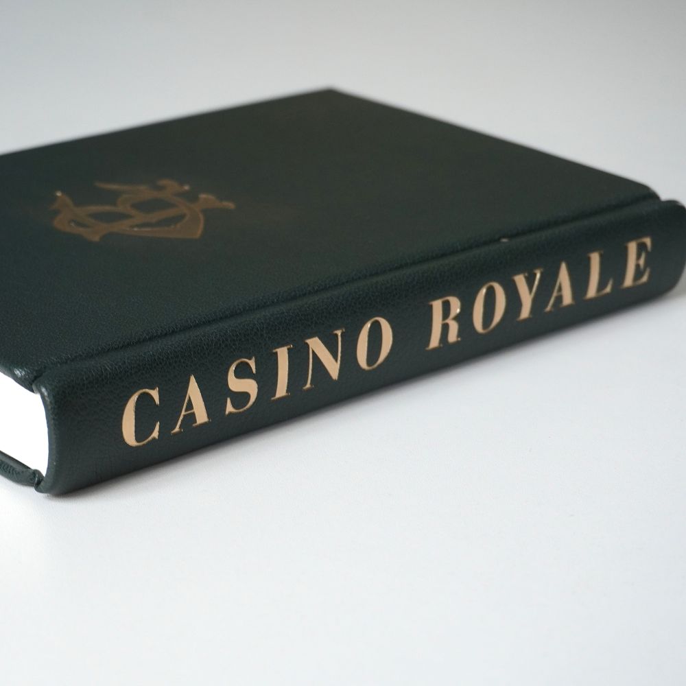 Casino Royale Leather-bound Hardback Book - Queen Anne Press Numbered Edition - By Ian Fleming