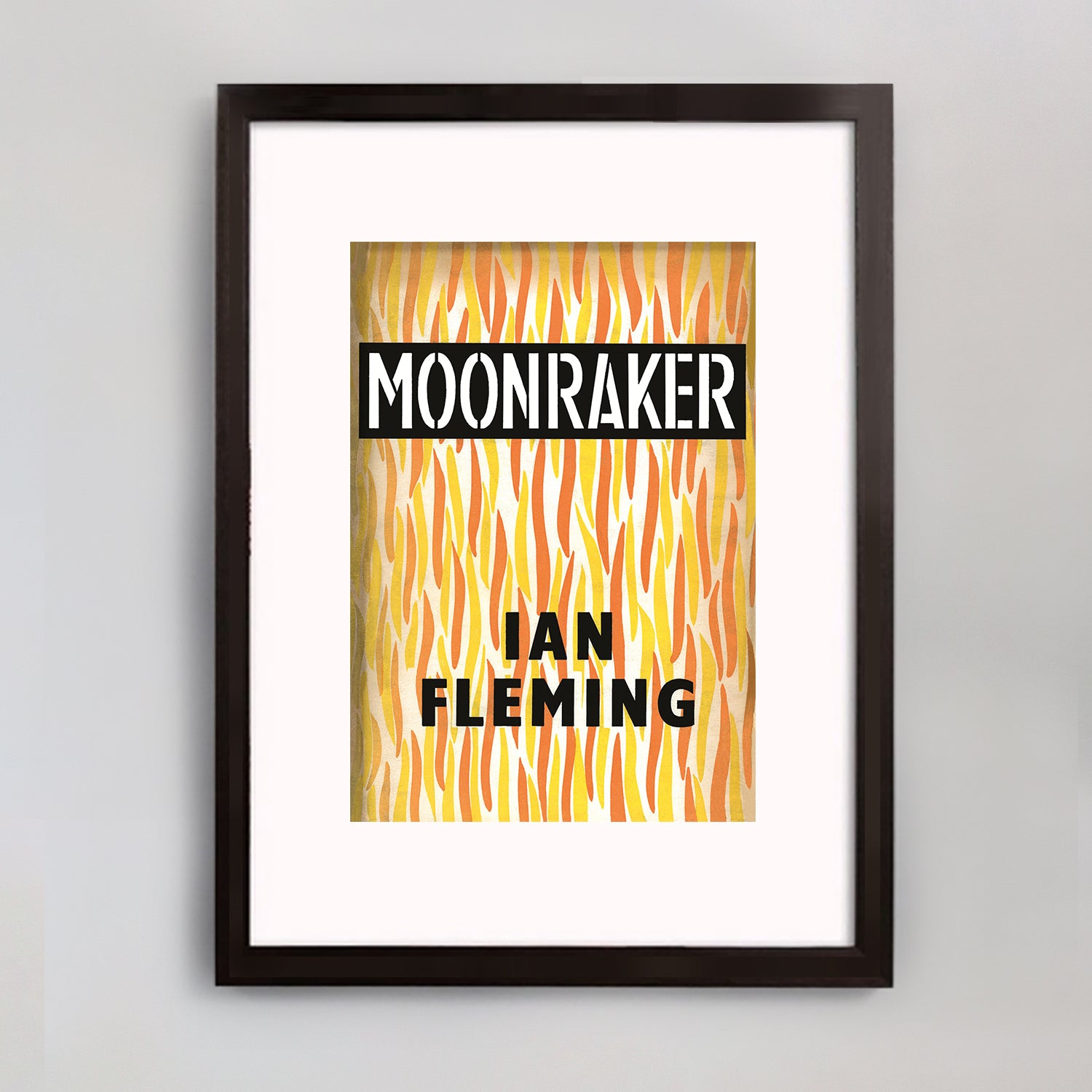 Moonraker First Edition Cover Framed Art Print