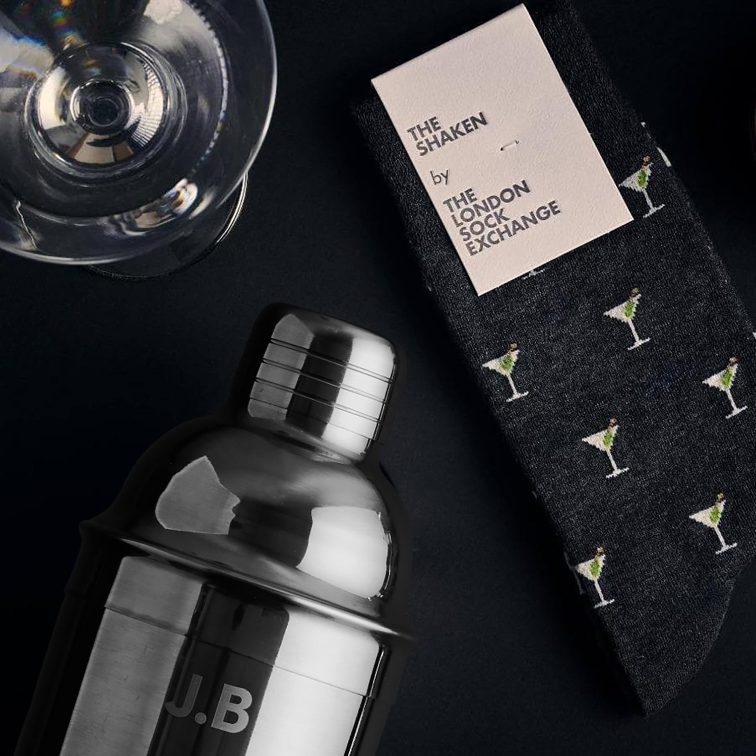 "The Shaken" James Bond Socks - By The London Sock Exchange 007Store