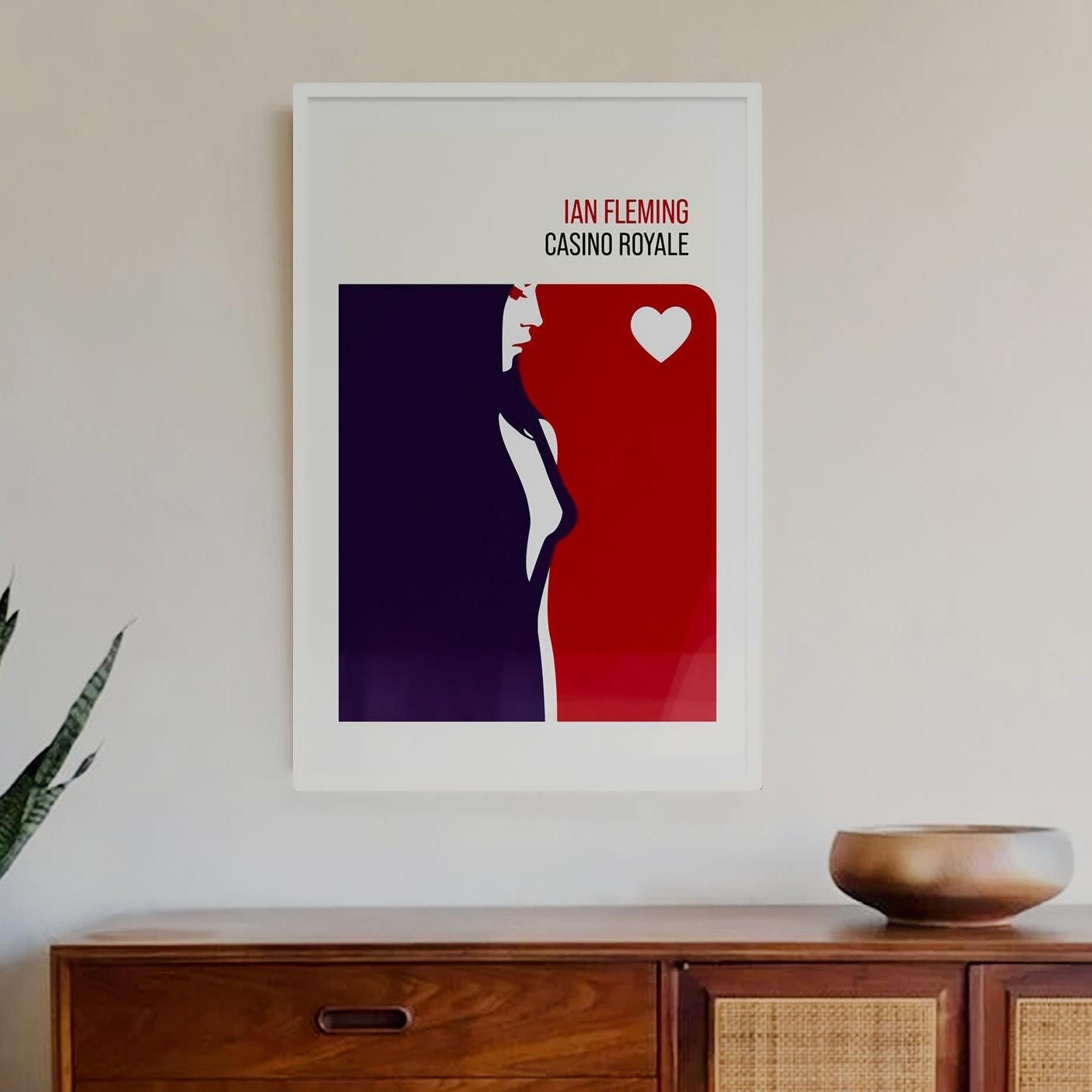 Casino Royale Large Art Print - Signed & Numbered Edition - By Michael Gillette