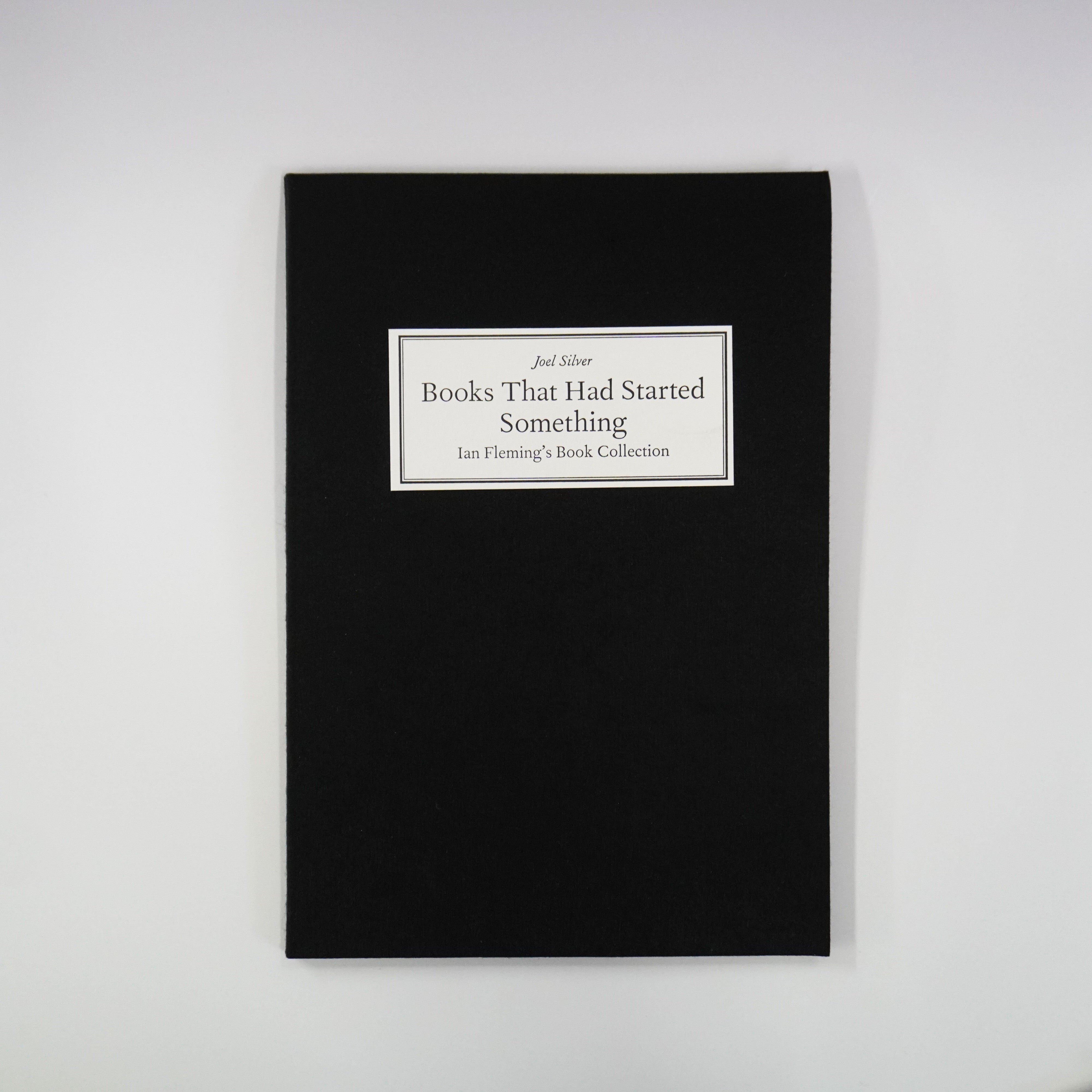 Books That Had Started Something: Ian Fleming's Book Collection Paperback Pamphlet - Queen Anne Press Signed & Numbered Edition - By Joel Silver