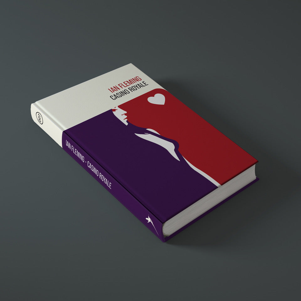 James Bond Casino Royale Hardback Book - By Ian Fleming 007Store