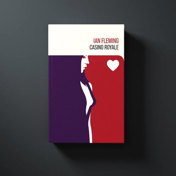 James Bond Casino Royale Hardback Book - By Ian Fleming 007Store