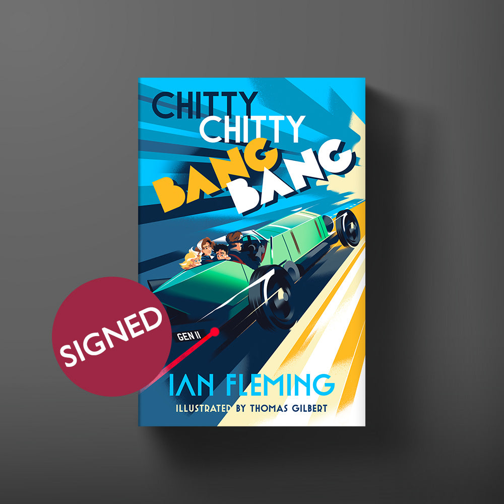 Chitty Chitty Bang Bang Paperback Book - Signed Edition - By Ian Fleming