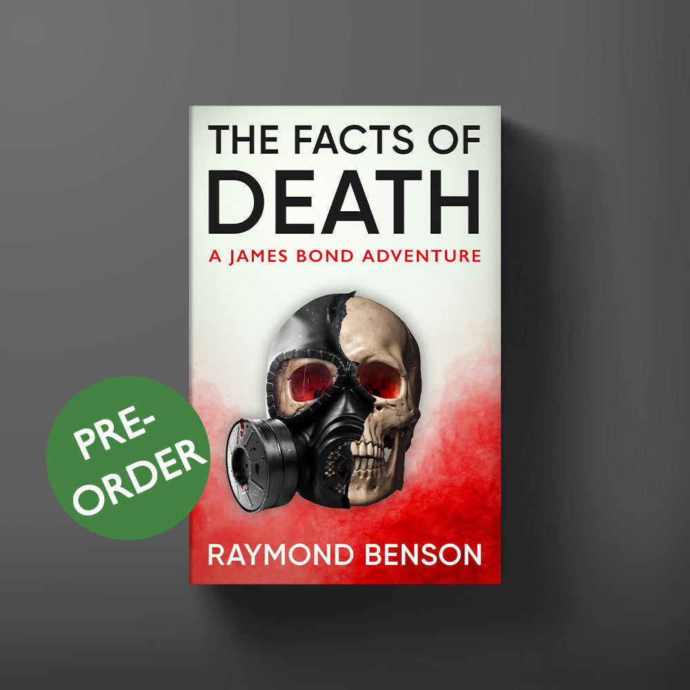 James Bond: The Facts of Death Paperback Book - By Raymond Benson (Pre-order)