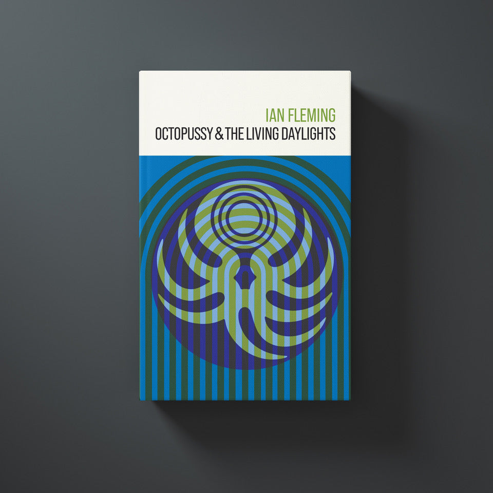 James Bond Octopussy and The Living Daylights Hardback Book - By Ian Fleming 007Store