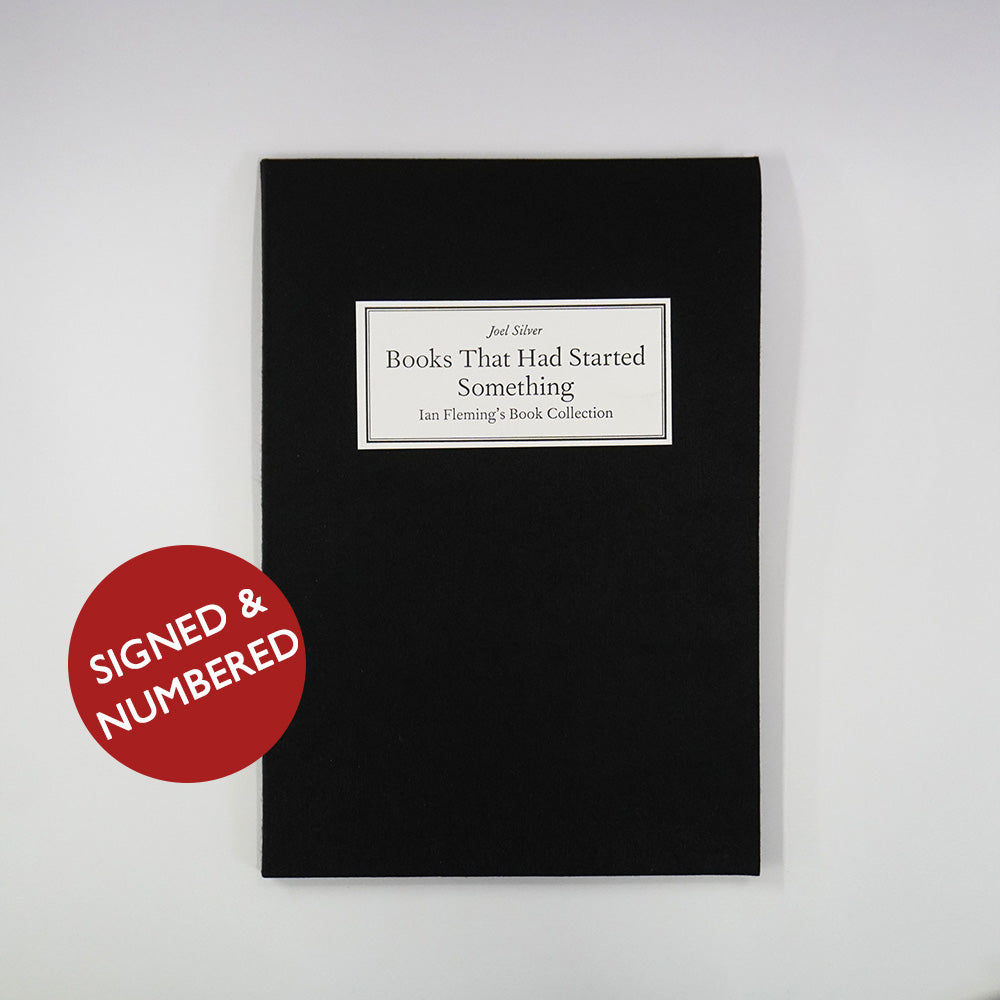 Books That Had Started Something: Ian Fleming's Book Collection Paperback Pamphlet - Queen Anne Press Signed & Numbered Edition - By Joel Silver