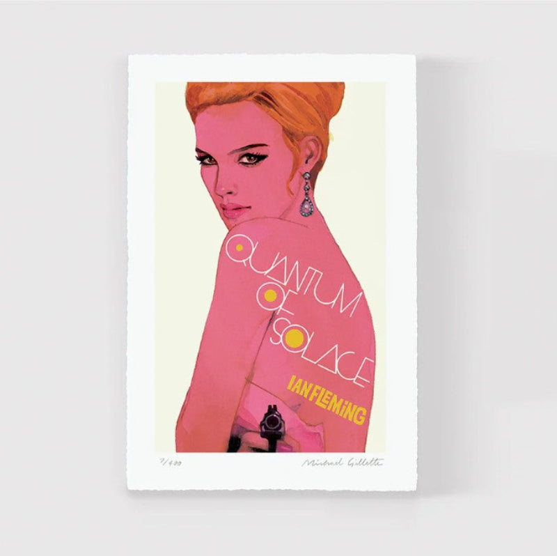 James Bond Cover Art Print Box Set - Signed & Numbered Medium Size Edition - By Michael Gillette