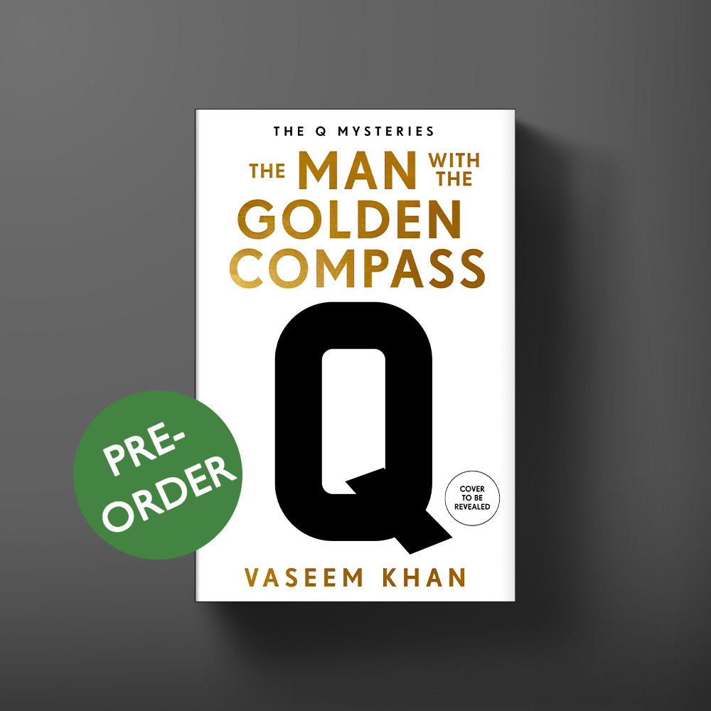 The Man With The Golden Compass Hardback Book - By Vaseem Khan (Pre-order)