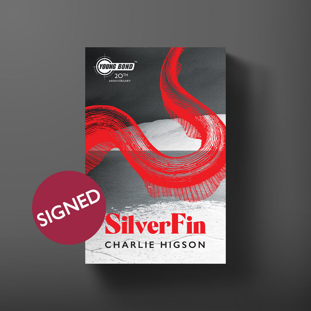 Young Bond: SilverFin Paperback Book - Signed 20th Anniversary Edition - By Charlie Higson