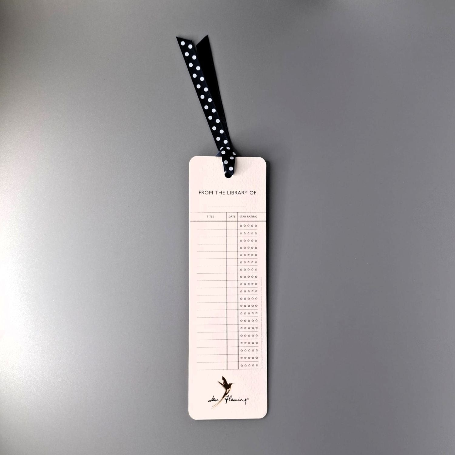 The Ian Fleming Library Bookmark