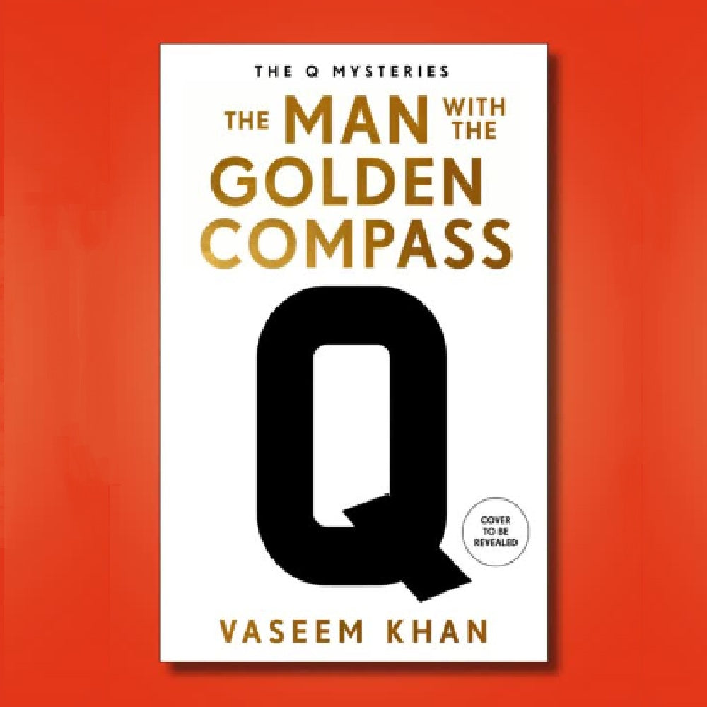 The Man With The Golden Compass Hardback Book - By Vaseem Khan (Pre-order)