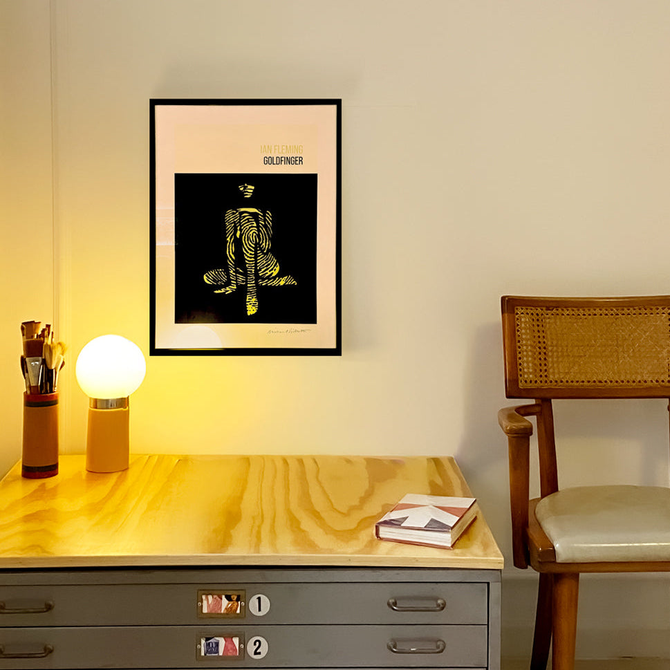 Goldfinger Large Art Print - Signed & Numbered Edition - By Michael Gillette