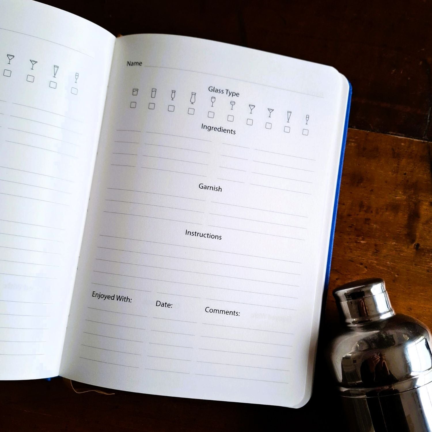 The Double O Cocktail Journal