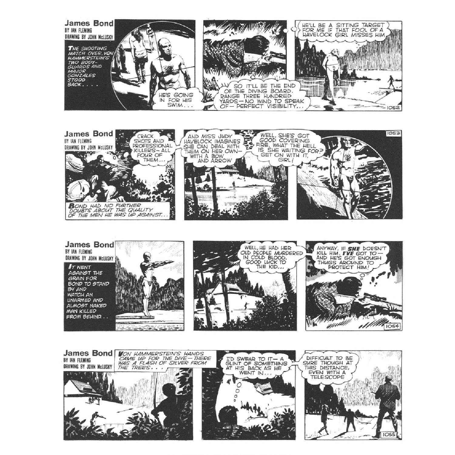 James Bond Signature Comic Strip Collection Hardback Book (Pre-order)