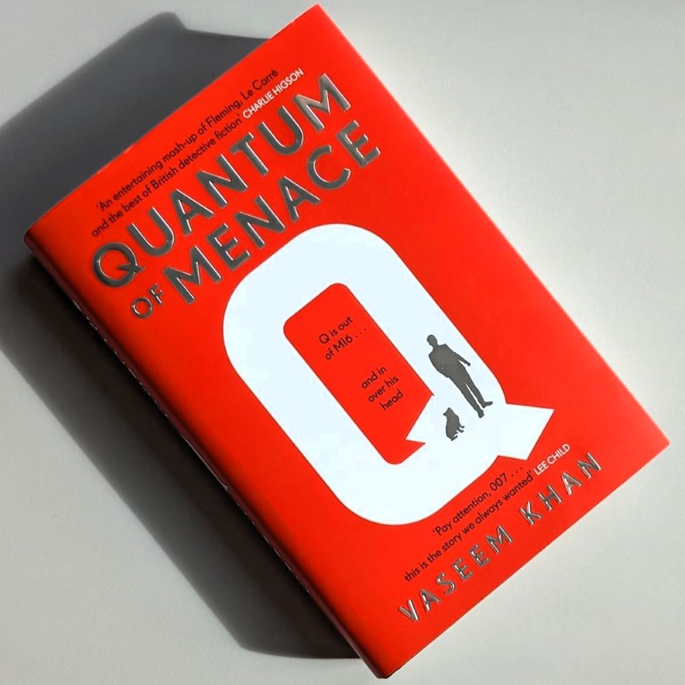 Quantum Of Menace Hardback Book - By Vaseem Khan
