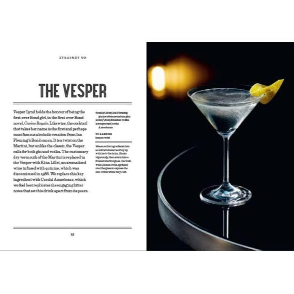 Shaken: The Official James Bond Cocktail Book 007Store