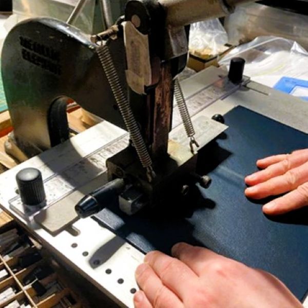 Ian Fleming Leather Bound Notebook - Hummingbird Edition