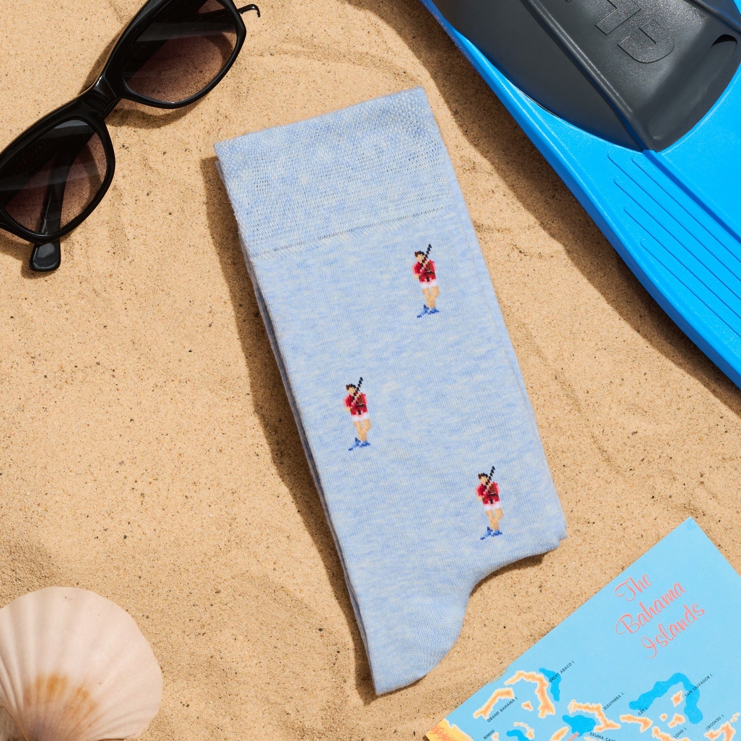 "The Blue Thunderball" James Bond Socks - Thunderball Anniversary Edition - By The London Sock Exchange 007Store